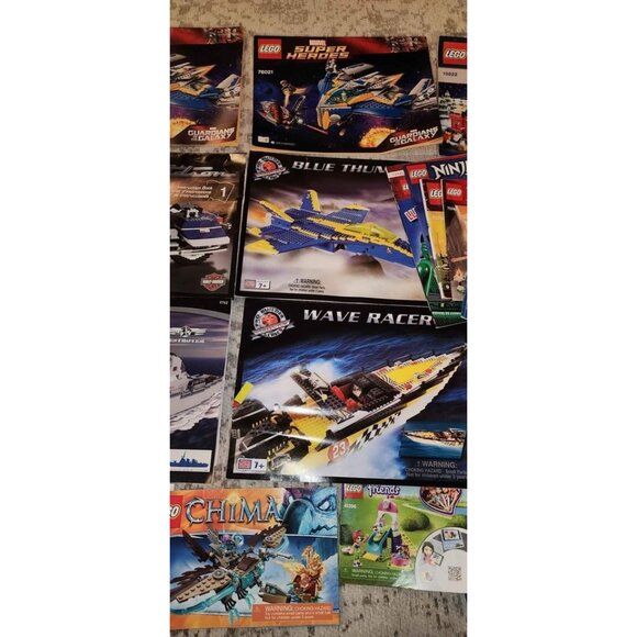 Lot Of 27 LEGO Instruction Manuals For Various Sets Including Ninjago Star Wars - Picture 3 of 10